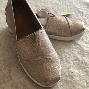 TOMS Champange Glitter Women's Classics
